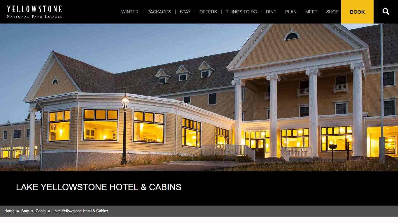 Lake Yellowstone Hotel & Cabins